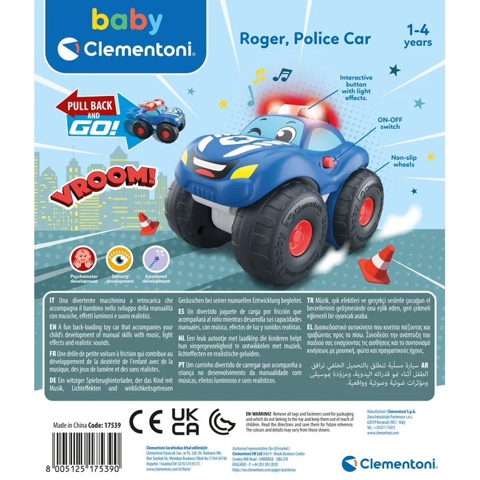 Ma voiture de police interactive