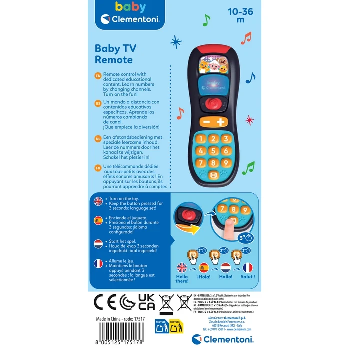 La télécommande de Bébé