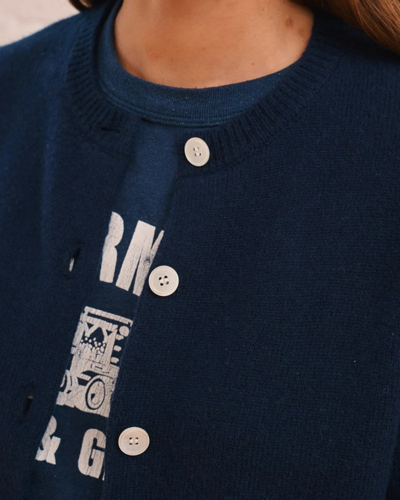 Merci - Cardigan Grace - Marine