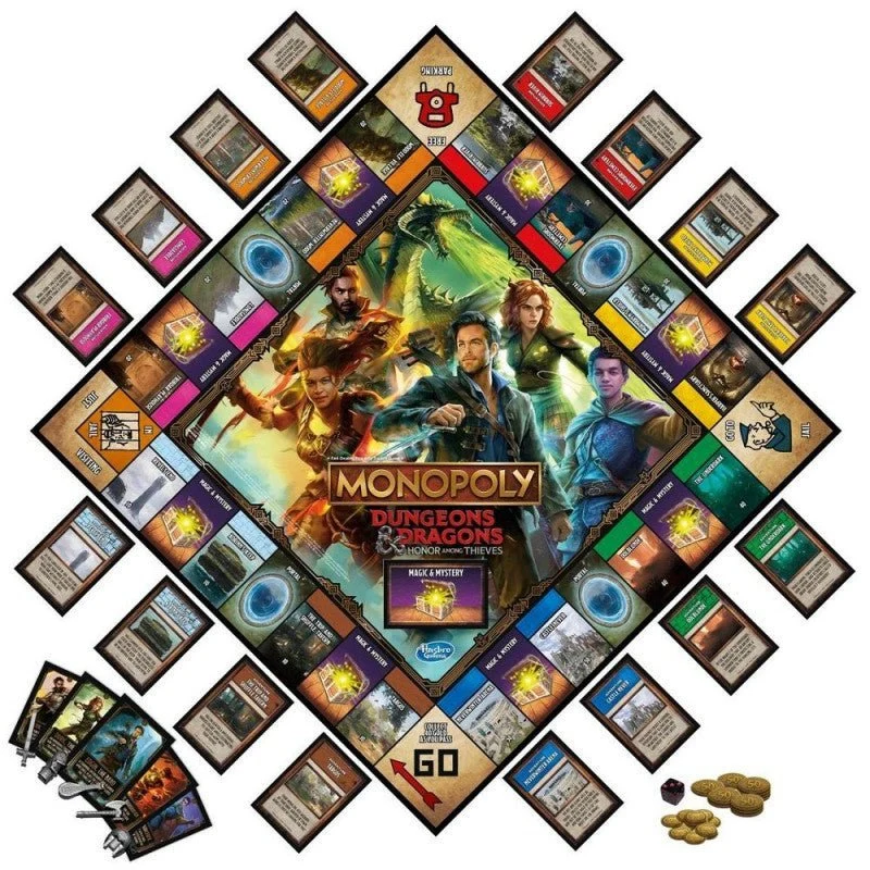 Boîte abîmée - Monopoly - Donjons & Dragons L'honneur des Voleurs