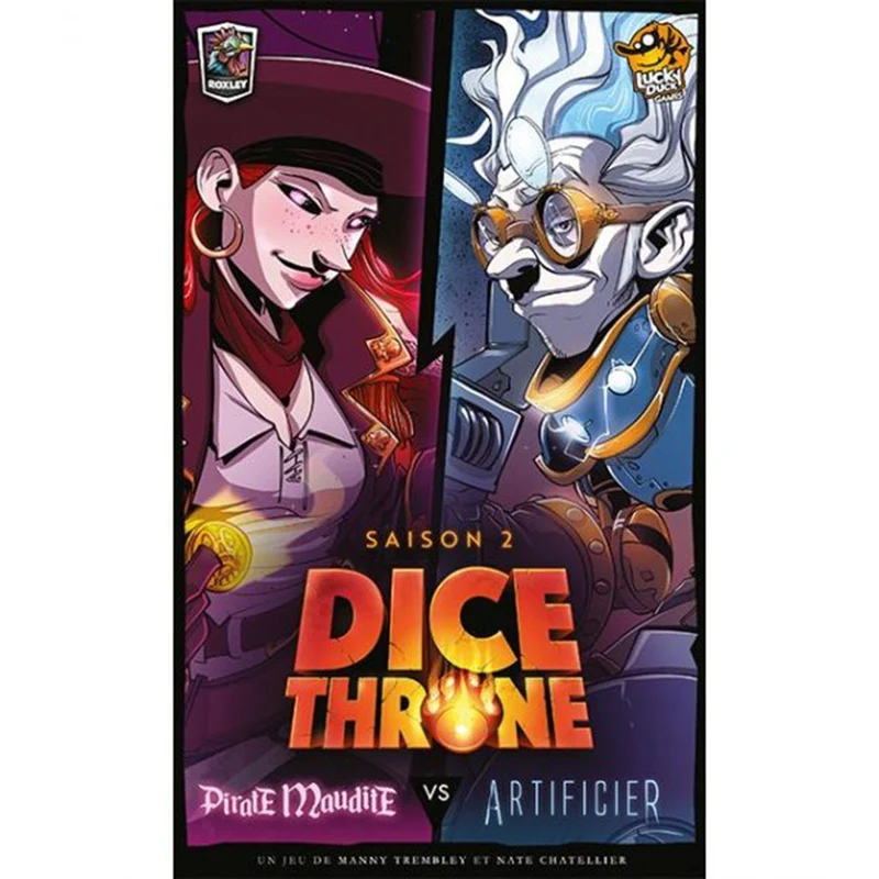 Dice Throne S2- Artificier vs Pirate Maudite
