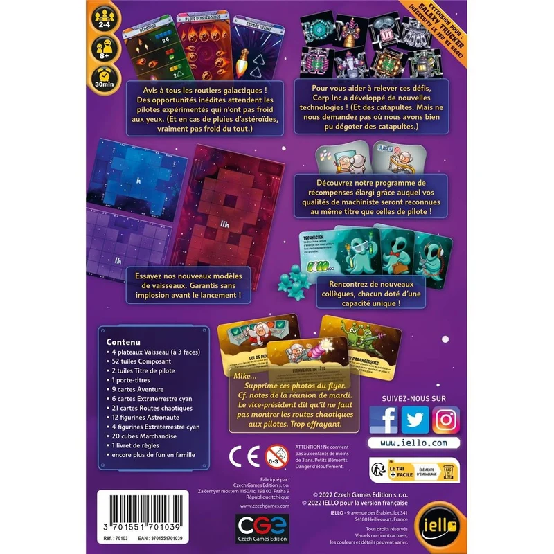 Galaxy Trucker - Ext. Effets Spatiaux