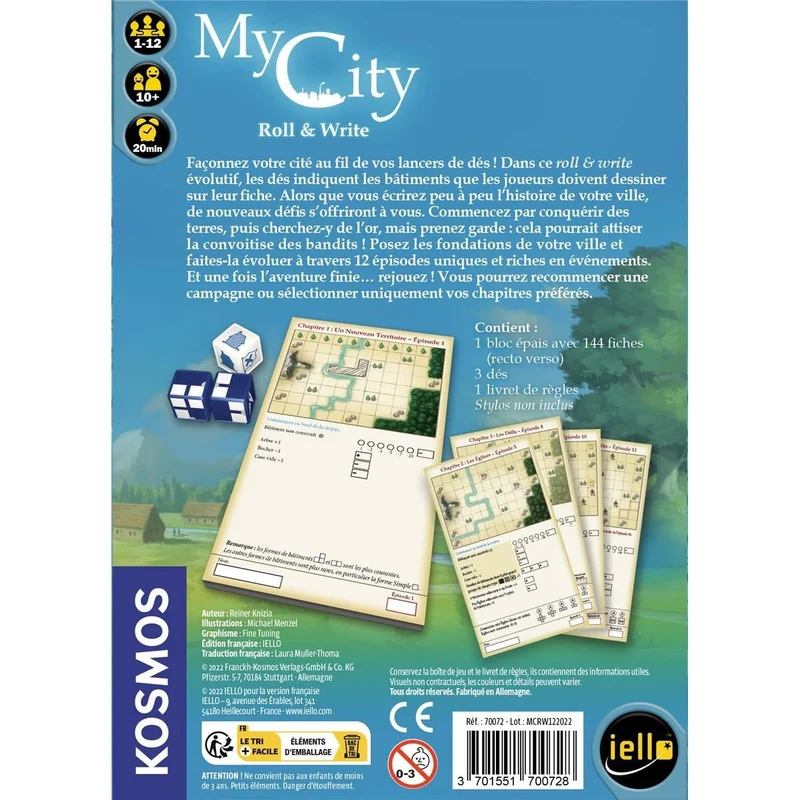 My City - Roll & Write
