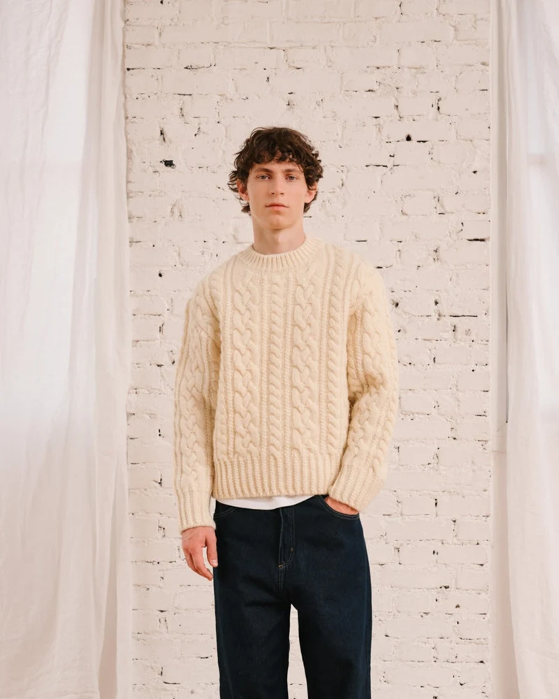 Merci - Pull Marius - Ecru
