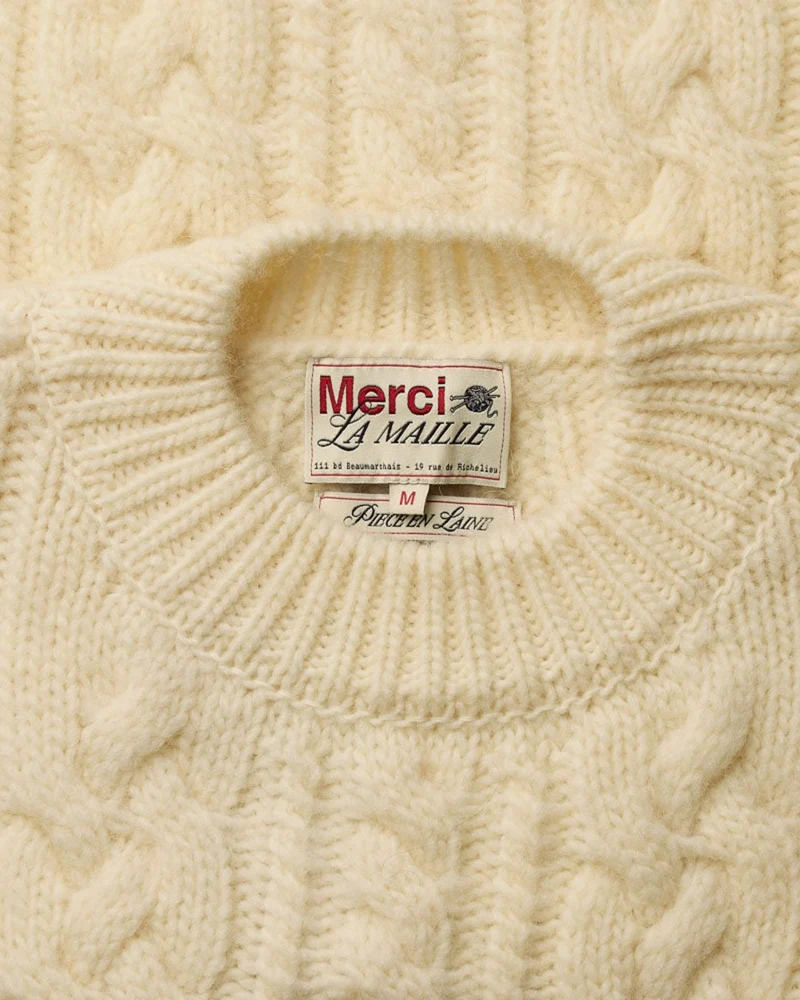 Merci - Pull Marius - Ecru