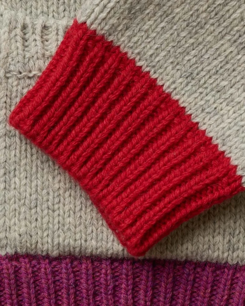 Merci - Cardigan Flora - Gris Chiné Multi
