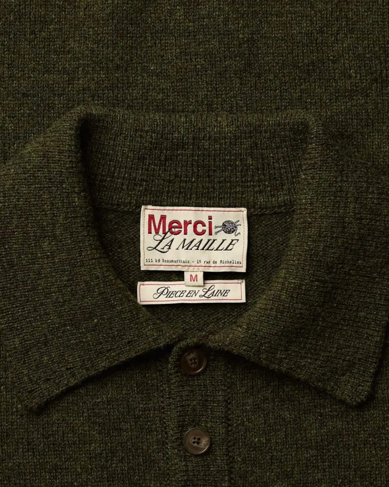 Merci - Pull Gaspard - Kaki