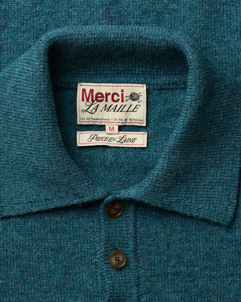 Merci - Pull Gaspard - Bleu