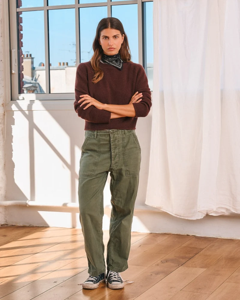 Merci - Pull Charlotte - Marron
