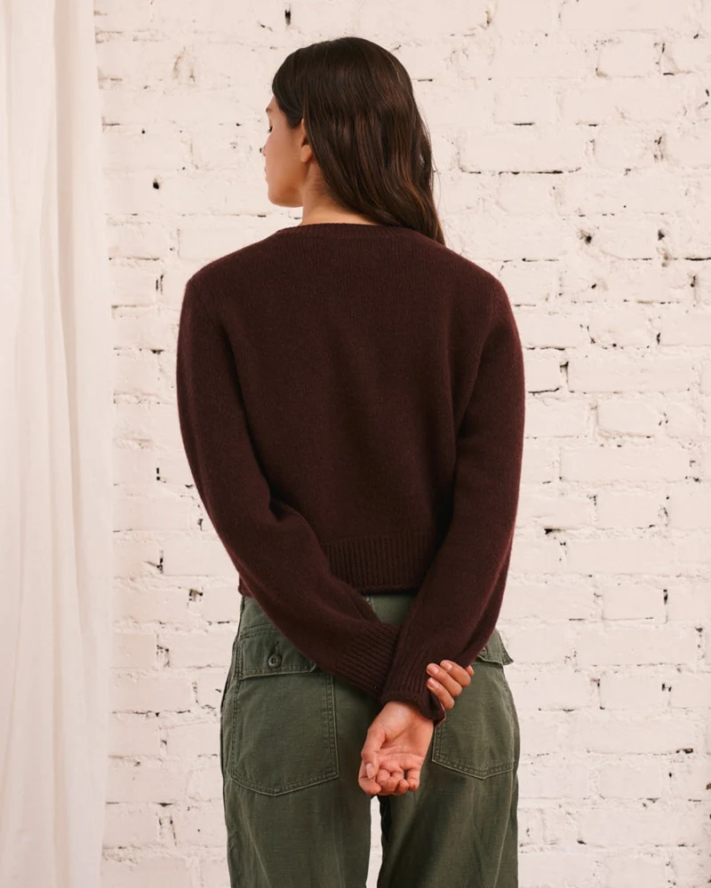 Merci - Pull Charlotte - Marron