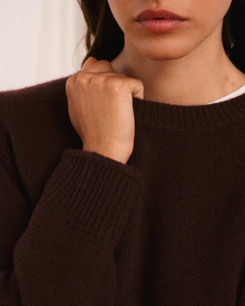 Merci - Pull Charlotte - Marron