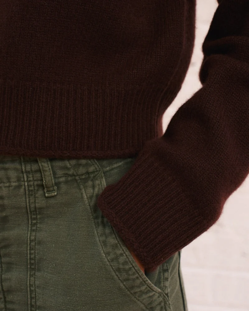 Merci - Pull Charlotte - Marron