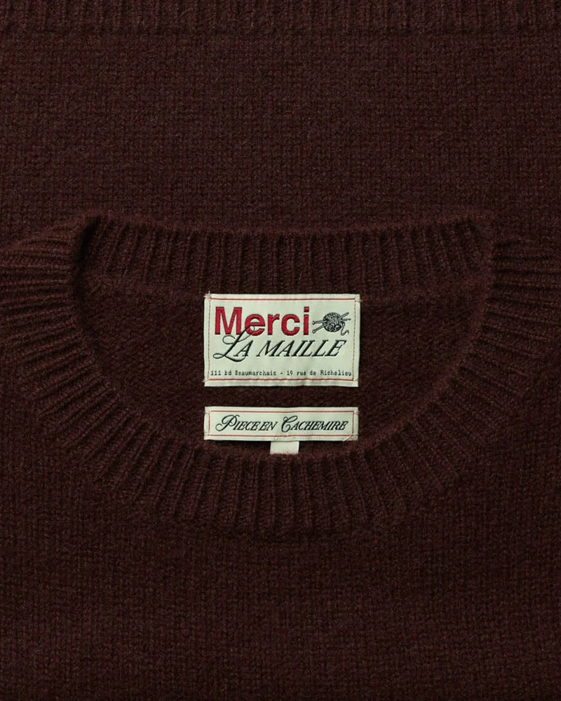 Merci - Pull Charlotte - Marron
