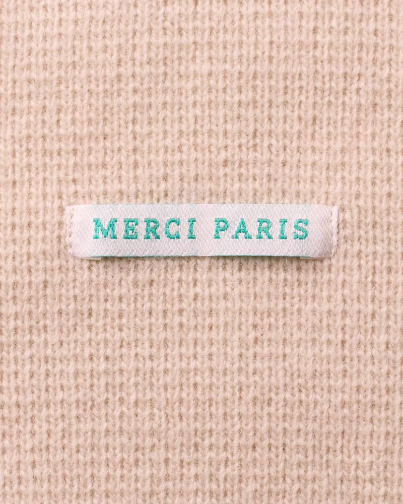 Merci - Pull Giulia - Ecru Marron & Bleu