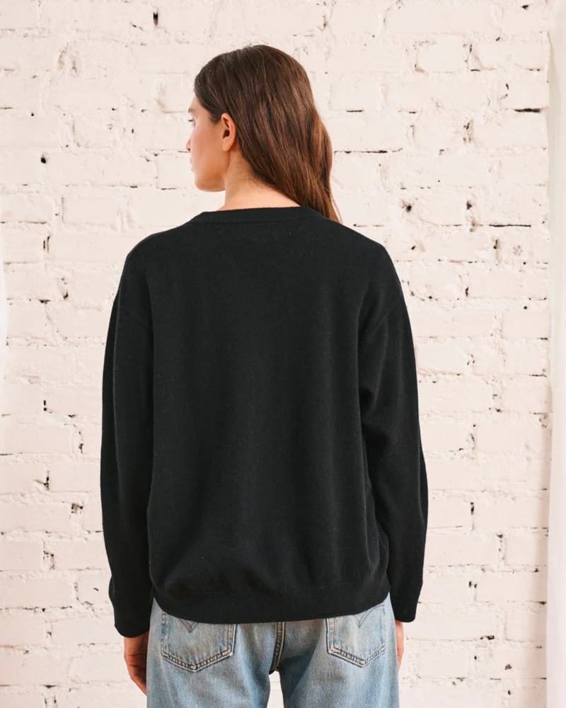 Merci - Pull Adele - Noir