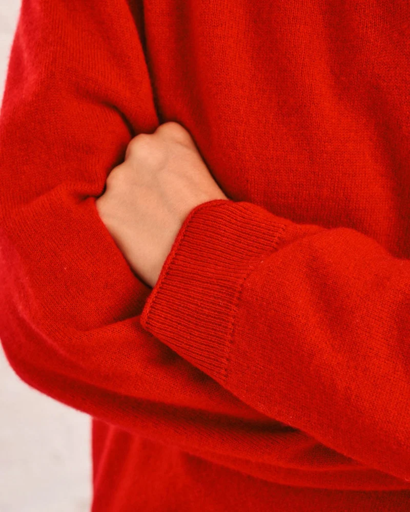 Merci - Pull Adele - Rouge
