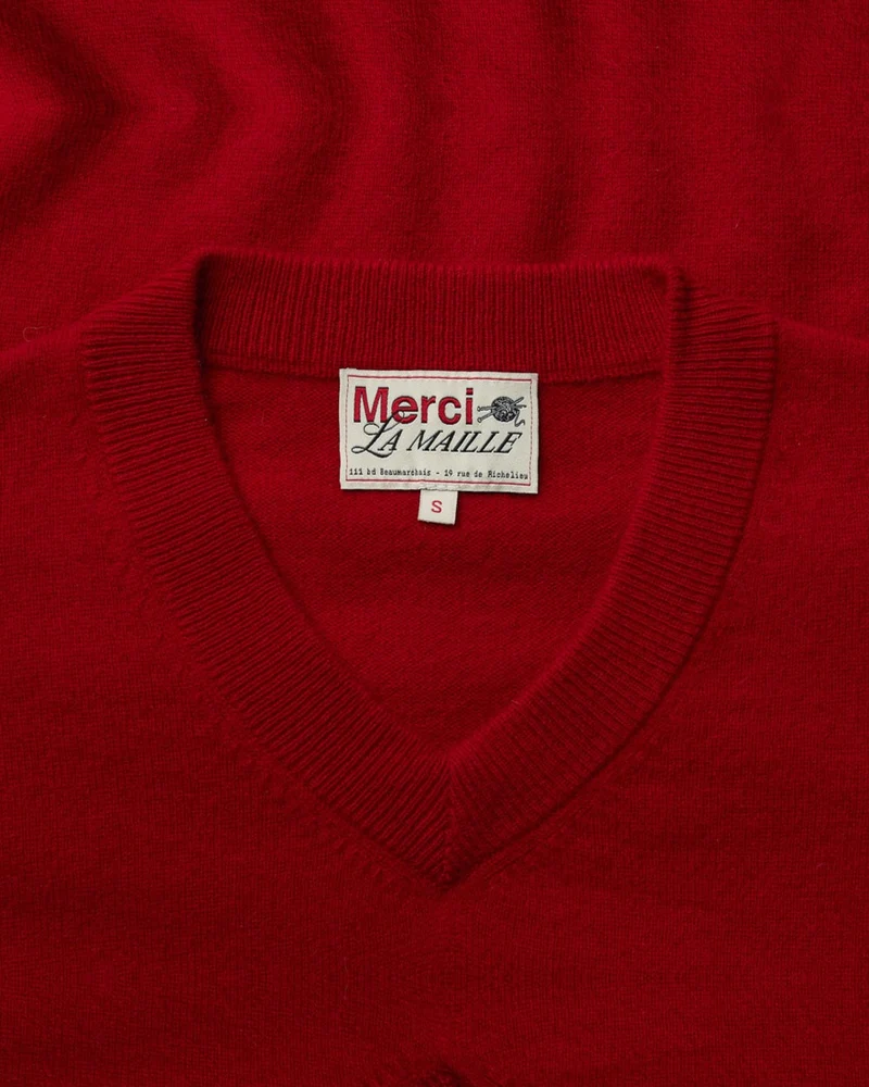 Merci - Pull Adele - Rouge