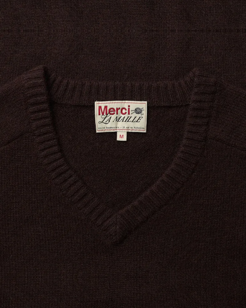 Merci - Pull Oscar - Marron