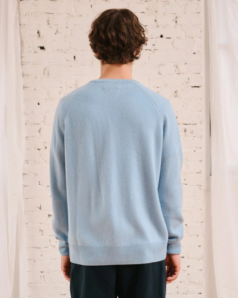 Merci - Pull Claudio - Bleu Ciel