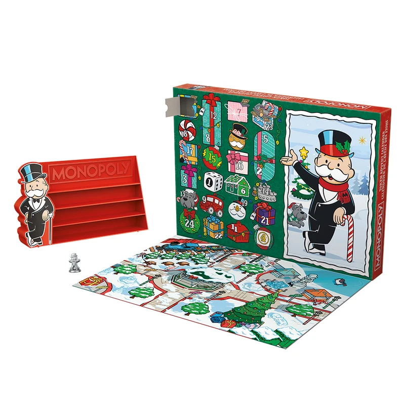 Calendrier de l'Avent jeton Monopoly