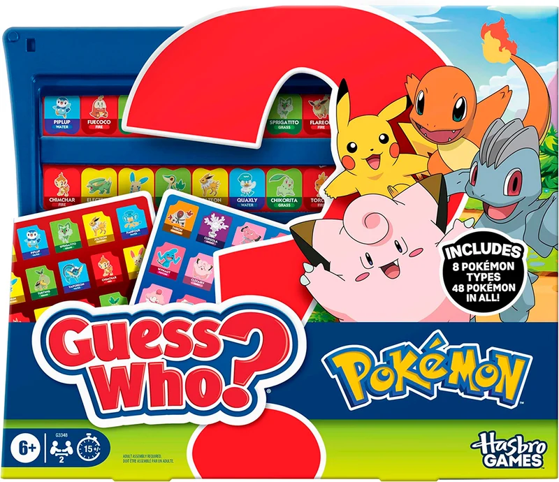 Jeu Guess Who Pokémon