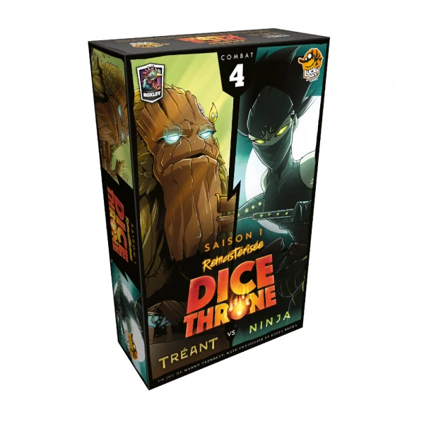 Dice Throne S1 Treant vs Ninja