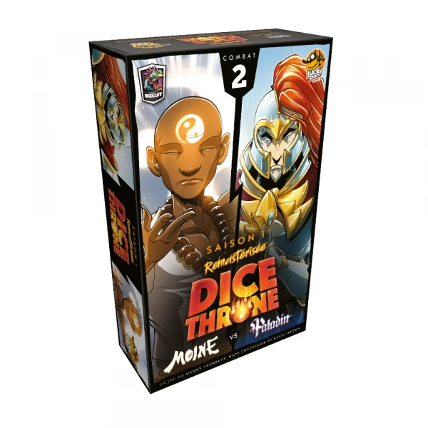 Dice Throne S1 Moine vs Paladin
