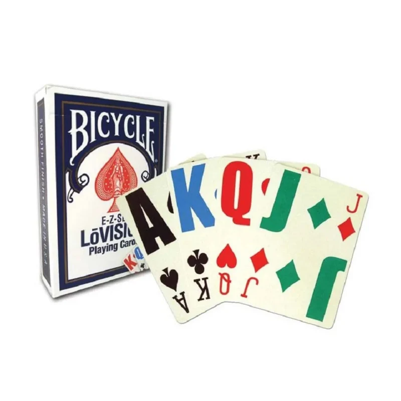 Cartes à jouer - Bicycle - E-Z-See / LōVision Jumbo Index (ML)