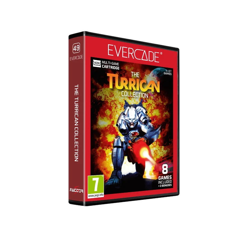 Blaze Evercade - The Turrican Collection - Cartouche n°49