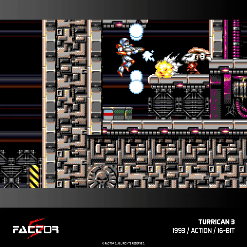 Blaze Evercade - The Turrican Collection - Cartouche n°49