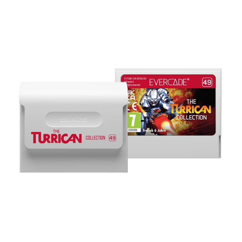 Blaze Evercade - The Turrican Collection - Cartouche n°49