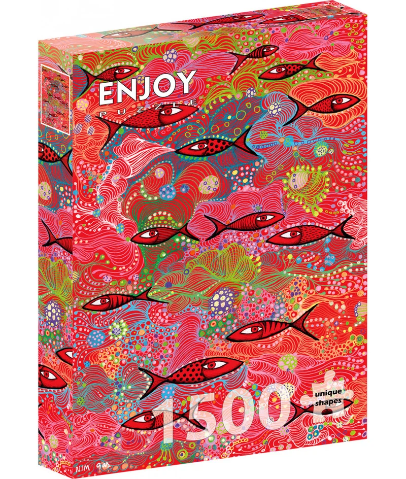 Puzzle 1500 p. - Deep Red
