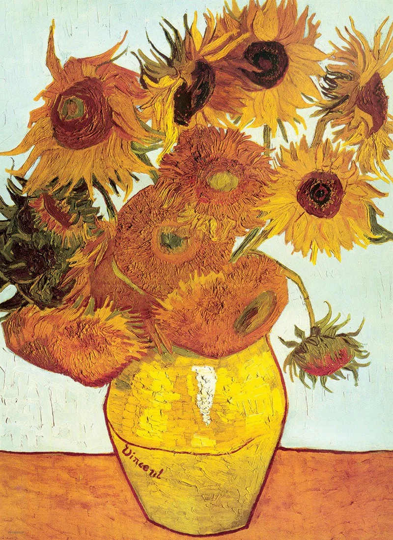 Puzzle Eurographics - 100 p - Douze Tournesols - Vincent Van Gogh