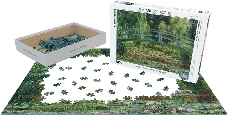 Puzzle Eurographics - 1000 p - Le pont japonais - Monet