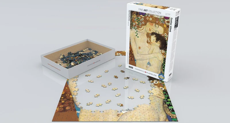 Puzzle Eurographics - 1000 p - La mère et l'enfant - Klimt