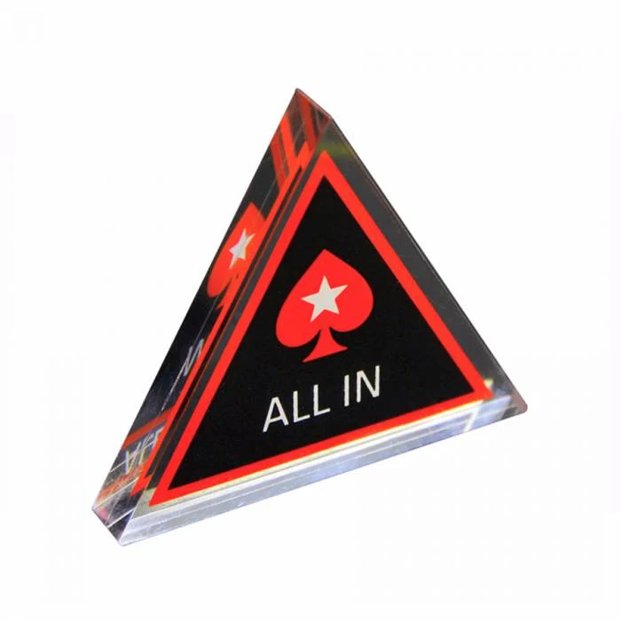 Triangle - Jeton / bouton All in