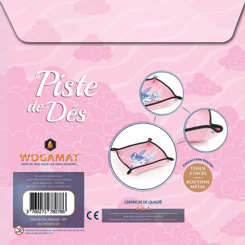 Piste de dés Adélaide - Air
