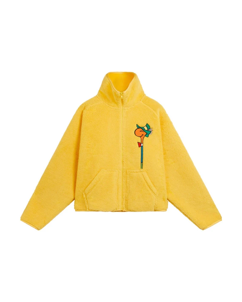 Mira Mikati - Polaire Brodée - Jaune