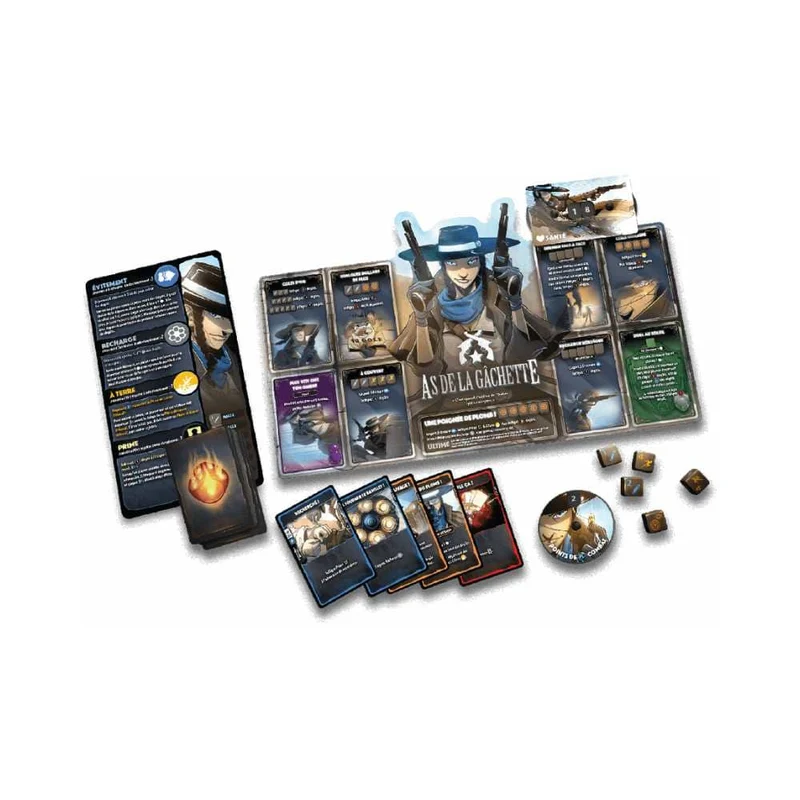 Dice Throne Saison 2 - As de la Gâchette vs. Samouraï (FR)
