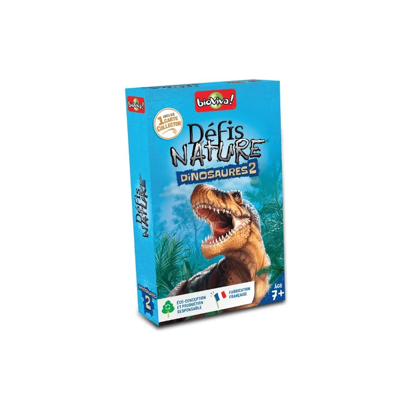 Défis Nature / Dinosaures 2 (bleu) - Nouvelle version (FR)