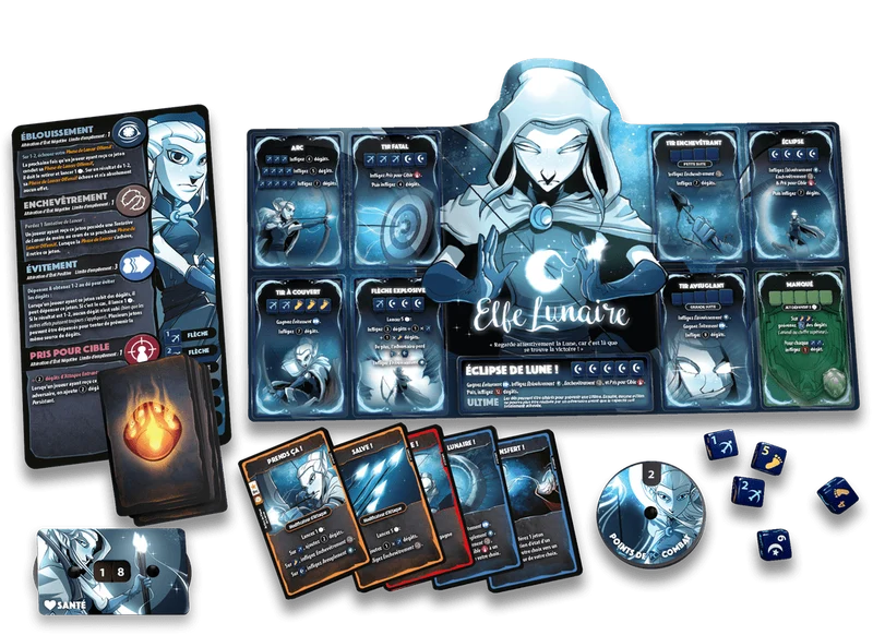 Dice Throne Sais. 1 - Barbare contre Elfe Lunaire (FR)