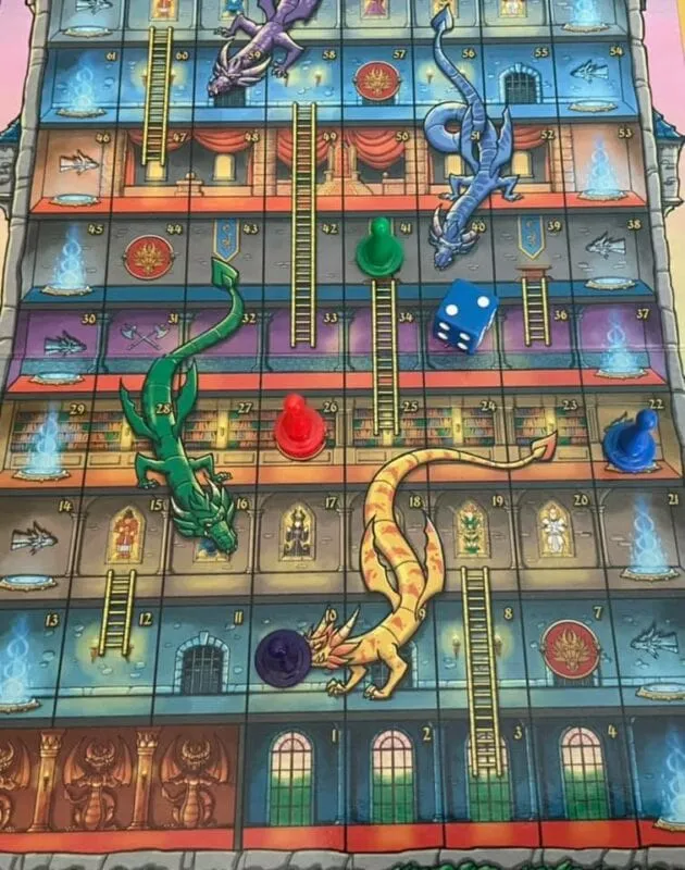 Dragons et échelles | Dragons & Ladders (ML)