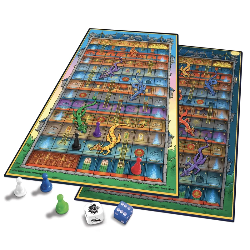 Dragons et échelles | Dragons & Ladders (ML)