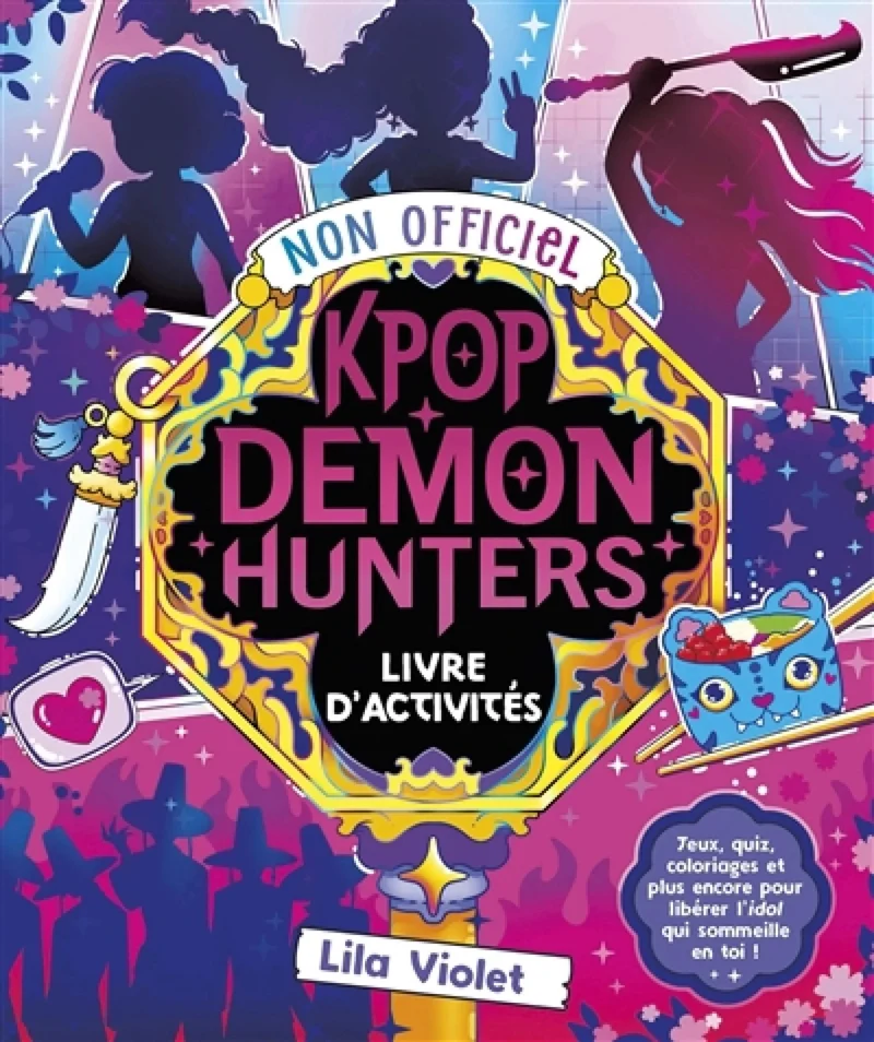 Kpop demon hunters:Livre d'activités, non officiel