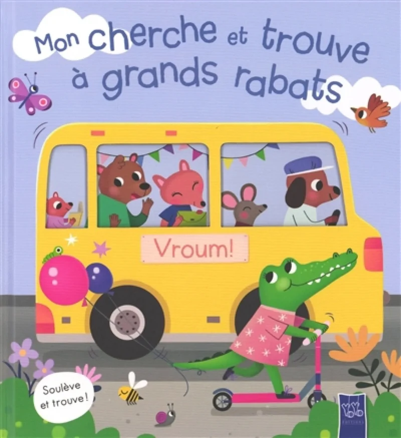 Mon cherche et trouve à grands rabats: Vroum!