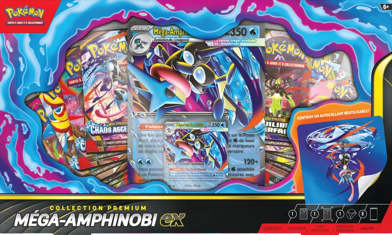 Pokémon Méga-Amphinobi EX Collection premium (FR)