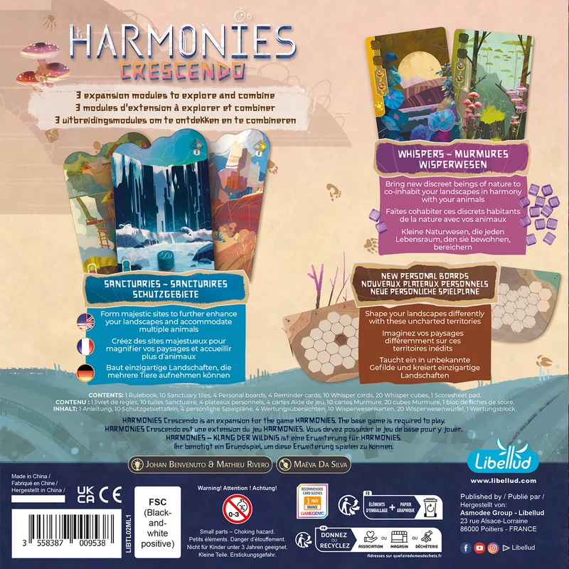 Harmonies - Ext. Crescendo (FR-EN)
