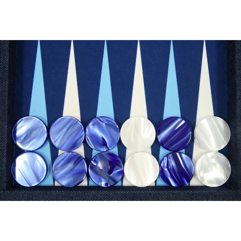 Backgammon Hector Saxe - Jean’s Bleu - Compétition