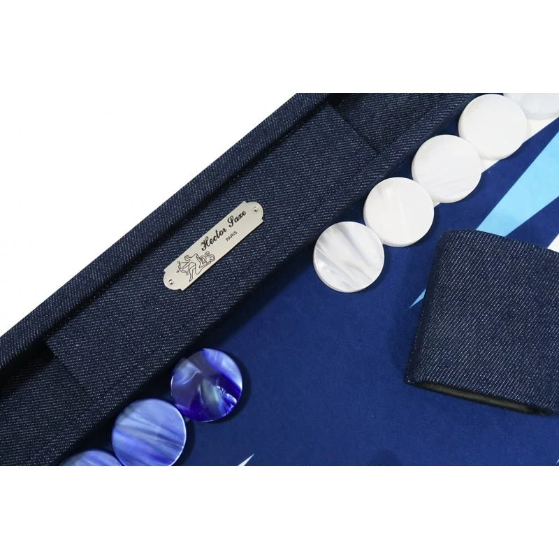 Backgammon Hector Saxe - Jean’s Bleu - Compétition