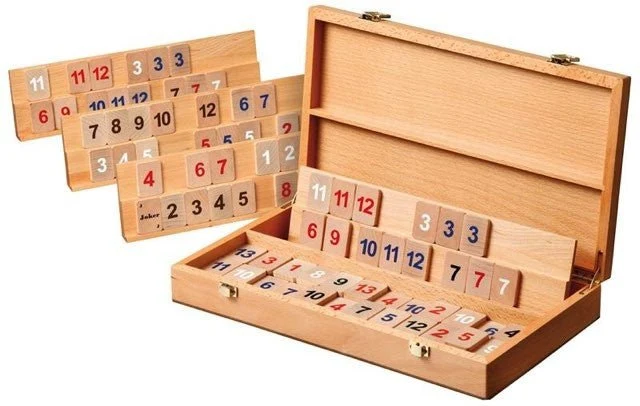 Rummy mallette bois